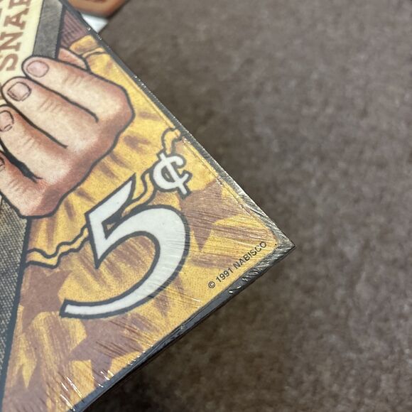 Sealed 11x7" Zu Zu's Ginger Snaps Nabisco 1991 Cardboard Ad Sign (Nostalgia Ink) - Picture 2 of 6